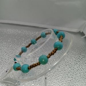 Handmade elastic band bracelet